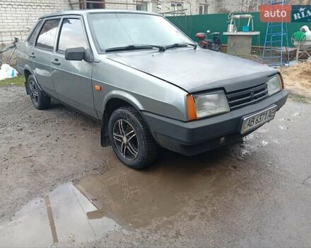 Серый ВАЗ 21099, объемом двигателя 1.5 л и пробегом 280 тыс. км за 1250 $, фото 1 на Automoto.ua