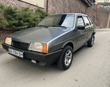 Серый ВАЗ 21099, объемом двигателя 1.5 л и пробегом 195 тыс. км за 1950 $, фото 1 на Automoto.ua