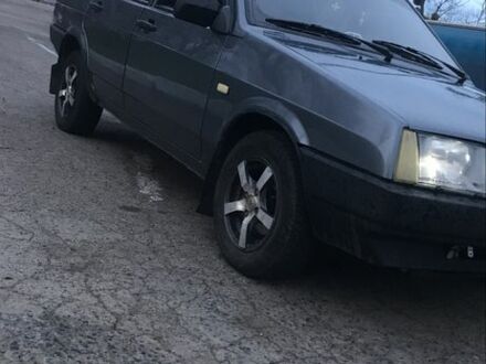 Серый ВАЗ 21099, объемом двигателя 1.5 л и пробегом 3 тыс. км за 100 $, фото 1 на Automoto.ua