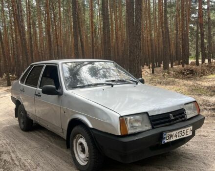 Серый ВАЗ 21099, объемом двигателя 1.5 л и пробегом 160 тыс. км за 900 $, фото 1 на Automoto.ua