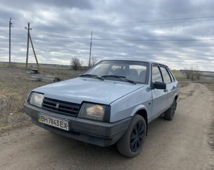 Серый ВАЗ 21099, объемом двигателя 1.6 л и пробегом 177 тыс. км за 1050 $, фото 1 на Automoto.ua