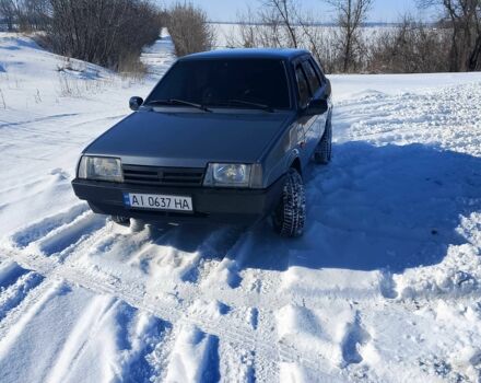 Сірий ВАЗ 21099, об'ємом двигуна 1.5 л та пробігом 283 тис. км за 1800 $, фото 1 на Automoto.ua
