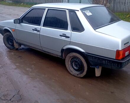 Серый ВАЗ 21099, объемом двигателя 1.5 л и пробегом 196 тыс. км за 2100 $, фото 1 на Automoto.ua