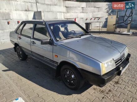 Сірий ВАЗ 21099, об'ємом двигуна 1.5 л та пробігом 610 тис. км за 2100 $, фото 1 на Automoto.ua