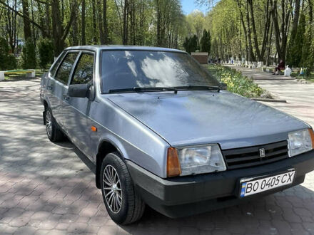 Серый ВАЗ 21099, объемом двигателя 1.5 л и пробегом 129 тыс. км за 2300 $, фото 1 на Automoto.ua