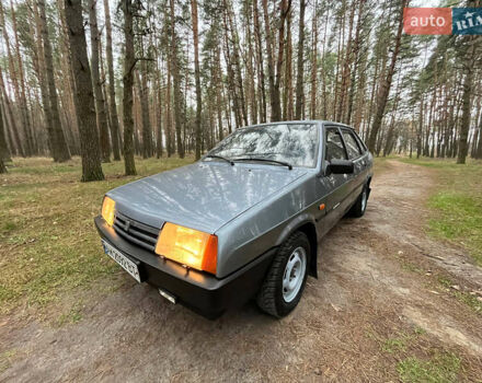 Серый ВАЗ 21099, объемом двигателя 1.5 л и пробегом 137 тыс. км за 1950 $, фото 1 на Automoto.ua