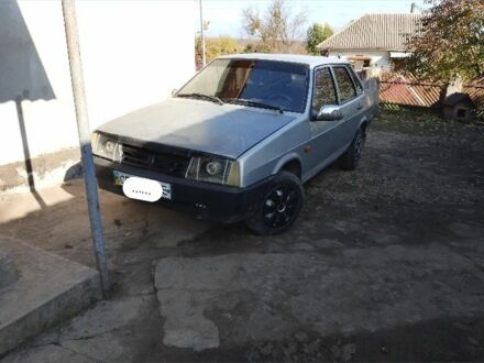 Сірий ВАЗ 21099, об'ємом двигуна 1.6 л та пробігом 50 тис. км за 1000 $, фото 1 на Automoto.ua