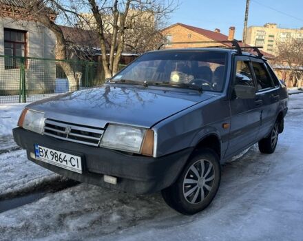 Серый ВАЗ 21099, объемом двигателя 1.5 л и пробегом 197 тыс. км за 1499 $, фото 1 на Automoto.ua