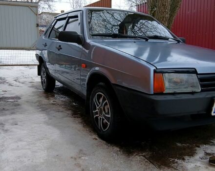 Сірий ВАЗ 21099, об'ємом двигуна 1.5 л та пробігом 19000 тис. км за 2000 $, фото 1 на Automoto.ua