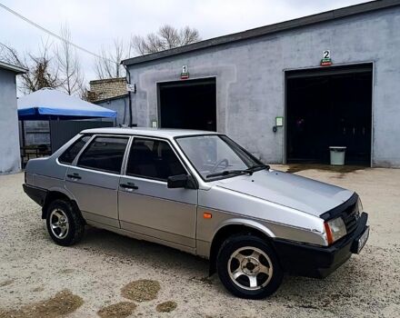 Серый ВАЗ 21099, объемом двигателя 1.6 л и пробегом 235 тыс. км за 1599 $, фото 1 на Automoto.ua