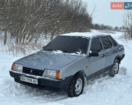 Серый ВАЗ 21099, объемом двигателя 1.6 л и пробегом 80 тыс. км за 1299 $, фото 1 на Automoto.ua