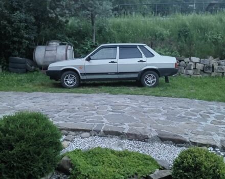 Серый ВАЗ 21099, объемом двигателя 1.5 л и пробегом 95 тыс. км за 2200 $, фото 1 на Automoto.ua