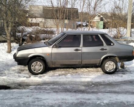Сірий ВАЗ 21099, об'ємом двигуна 1.5 л та пробігом 1 тис. км за 850 $, фото 1 на Automoto.ua