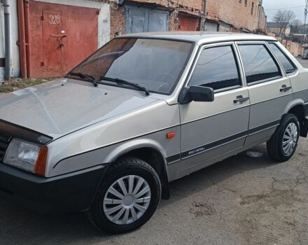 Серый ВАЗ 21099, объемом двигателя 1.5 л и пробегом 197 тыс. км за 1850 $, фото 1 на Automoto.ua