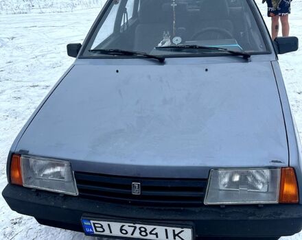 Сірий ВАЗ 21099, об'ємом двигуна 1.5 л та пробігом 820 тис. км за 2330 $, фото 1 на Automoto.ua