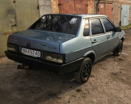 Серый ВАЗ 21099, объемом двигателя 1.5 л и пробегом 300 тыс. км за 800 $, фото 1 на Automoto.ua
