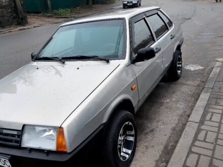 Серый ВАЗ 21099, объемом двигателя 1.5 л и пробегом 220 тыс. км за 1909 $, фото 1 на Automoto.ua