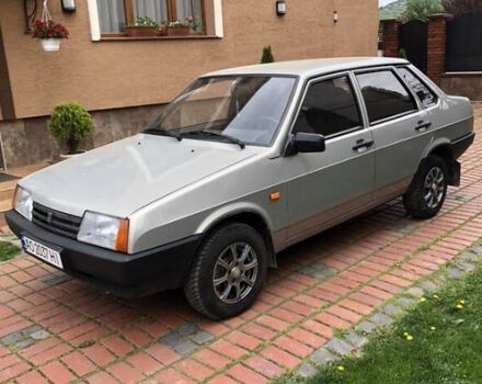 Серый ВАЗ 21099, объемом двигателя 1.5 л и пробегом 3 тыс. км за 400 $, фото 1 на Automoto.ua