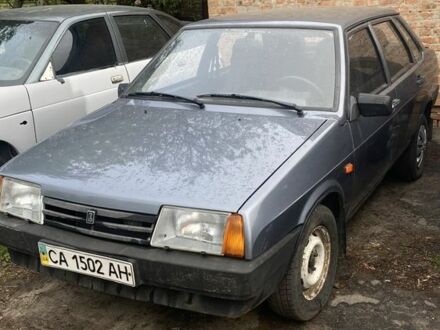 Серый ВАЗ 21099, объемом двигателя 1.5 л и пробегом 200 тыс. км за 1100 $, фото 1 на Automoto.ua