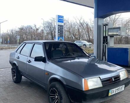 Серый ВАЗ 21099, объемом двигателя 1.5 л и пробегом 163 тыс. км за 1550 $, фото 1 на Automoto.ua