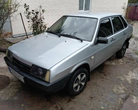 Серый ВАЗ 21099, объемом двигателя 1.5 л и пробегом 212 тыс. км за 2000 $, фото 1 на Automoto.ua