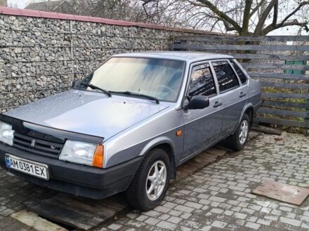 Серый ВАЗ 21099, объемом двигателя 1.5 л и пробегом 166 тыс. км за 1413 $, фото 1 на Automoto.ua