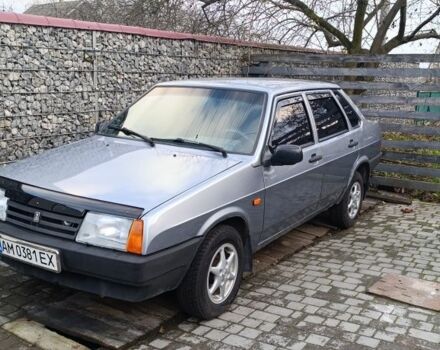 Серый ВАЗ 21099, объемом двигателя 1.5 л и пробегом 166 тыс. км за 1413 $, фото 1 на Automoto.ua