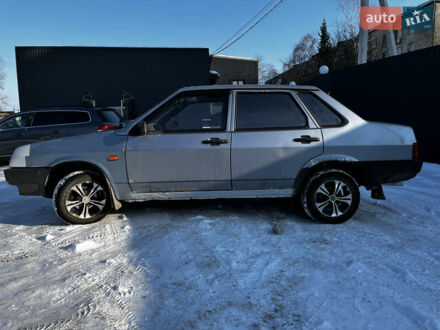 Серый ВАЗ 21099, объемом двигателя 1.5 л и пробегом 135 тыс. км за 1000 $, фото 1 на Automoto.ua
