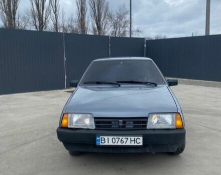 Серый ВАЗ 21099, объемом двигателя 1.5 л и пробегом 150 тыс. км за 1588 $, фото 1 на Automoto.ua