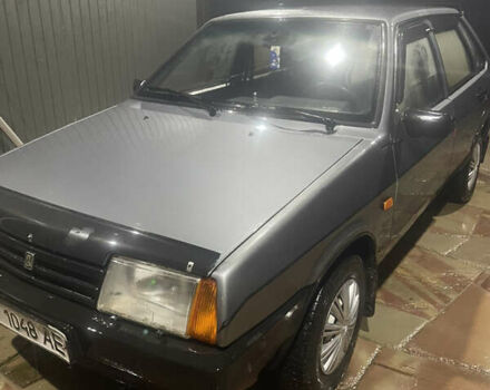 Серый ВАЗ 21099, объемом двигателя 1.5 л и пробегом 216 тыс. км за 1450 $, фото 1 на Automoto.ua