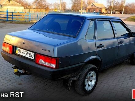 Серый ВАЗ 21099, объемом двигателя 1.5 л и пробегом 160 тыс. км за 1000 $, фото 1 на Automoto.ua