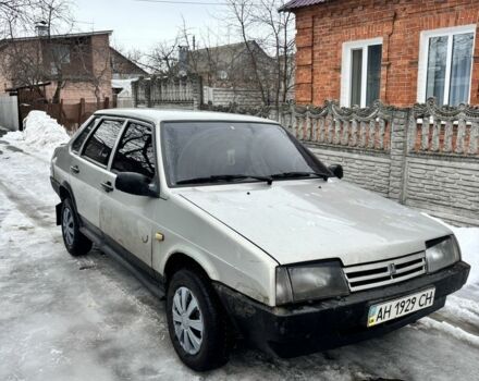 Сірий ВАЗ 21099, об'ємом двигуна 1.5 л та пробігом 369 тис. км за 1000 $, фото 1 на Automoto.ua