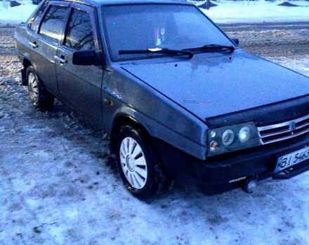 Серый ВАЗ 21099, объемом двигателя 1.5 л и пробегом 31500 тыс. км за 1600 $, фото 1 на Automoto.ua