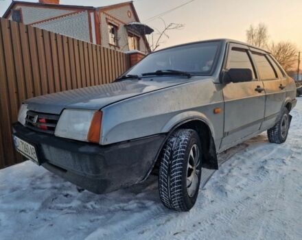 Серый ВАЗ 21099, объемом двигателя 1.6 л и пробегом 197 тыс. км за 1864 $, фото 1 на Automoto.ua