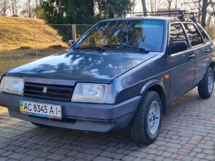 Серый ВАЗ 21099, объемом двигателя 1.6 л и пробегом 117 тыс. км за 1000 $, фото 1 на Automoto.ua