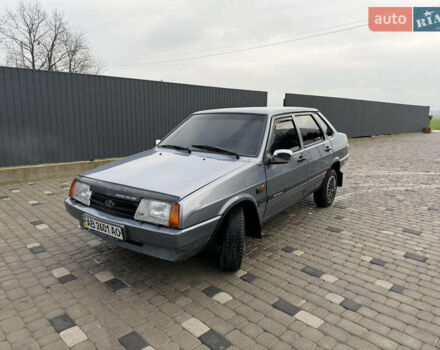 Серый ВАЗ 21099, объемом двигателя 1.6 л и пробегом 196 тыс. км за 1800 $, фото 1 на Automoto.ua