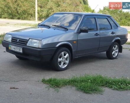 Серый ВАЗ 21099, объемом двигателя 1.6 л и пробегом 195 тыс. км за 1900 $, фото 1 на Automoto.ua