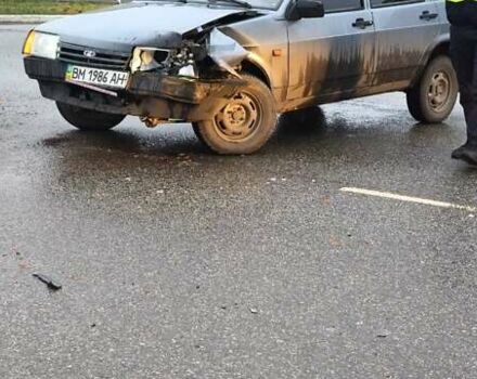 Серый ВАЗ 21099, объемом двигателя 1.6 л и пробегом 130 тыс. км за 1100 $, фото 1 на Automoto.ua