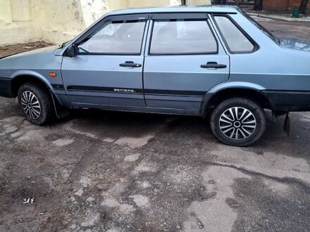 Серый ВАЗ 21099, объемом двигателя 1.6 л и пробегом 240 тыс. км за 2300 $, фото 1 на Automoto.ua