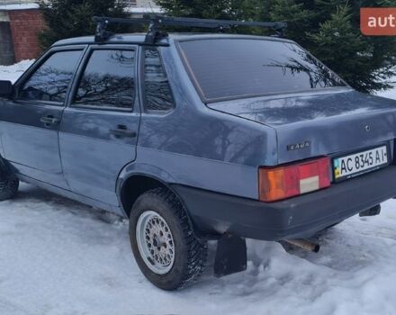 Сірий ВАЗ 21099, об'ємом двигуна 1.6 л та пробігом 117 тис. км за 1500 $, фото 1 на Automoto.ua