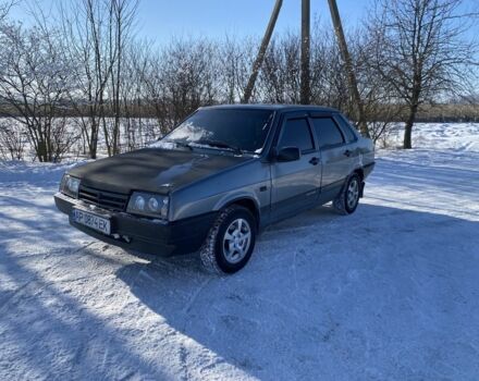 Сірий ВАЗ 21099, об'ємом двигуна 1.6 л та пробігом 200 тис. км за 1200 $, фото 1 на Automoto.ua