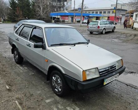 Сірий ВАЗ 21099, об'ємом двигуна 1.5 л та пробігом 200 тис. км за 1100 $, фото 1 на Automoto.ua