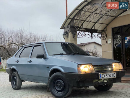 Серый ВАЗ 21099, объемом двигателя 1.6 л и пробегом 77 тыс. км за 1750 $, фото 1 на Automoto.ua