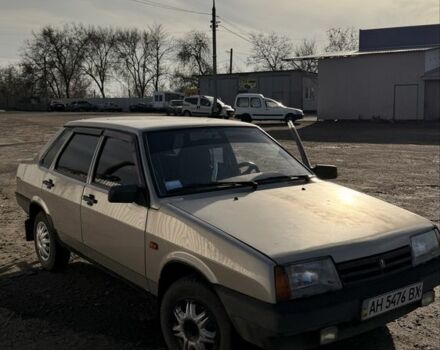 Серый ВАЗ 21099, объемом двигателя 1.6 л и пробегом 99 тыс. км за 2100 $, фото 1 на Automoto.ua