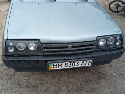 Серый ВАЗ 21099, объемом двигателя 1 л и пробегом 190 тыс. км за 1650 $, фото 1 на Automoto.ua