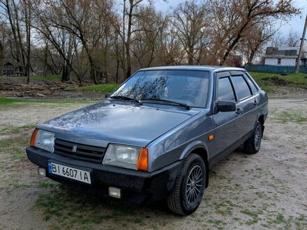 Серый ВАЗ 21099, объемом двигателя 1.6 л и пробегом 253 тыс. км за 2000 $, фото 1 на Automoto.ua