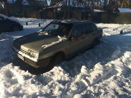 Серый ВАЗ 21099, объемом двигателя 1.6 л и пробегом 220 тыс. км за 927 $, фото 1 на Automoto.ua