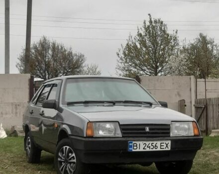 Серый ВАЗ 21099, объемом двигателя 1.6 л и пробегом 400 тыс. км за 1800 $, фото 1 на Automoto.ua