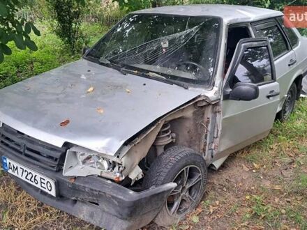 ВАЗ 21099 2007 в Мироновке на Automoto.ua Серый ВАЗ 21099, объемом двигателя 1.6 л и пробегом 200 тыс. км за 500 $, фото 1 на Automoto.ua