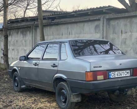Серый ВАЗ 21099, объемом двигателя 1.6 л и пробегом 215 тыс. км за 800 $, фото 1 на Automoto.ua
